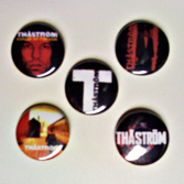 Thåström - Badge-pack 2, 5 x 1" badges